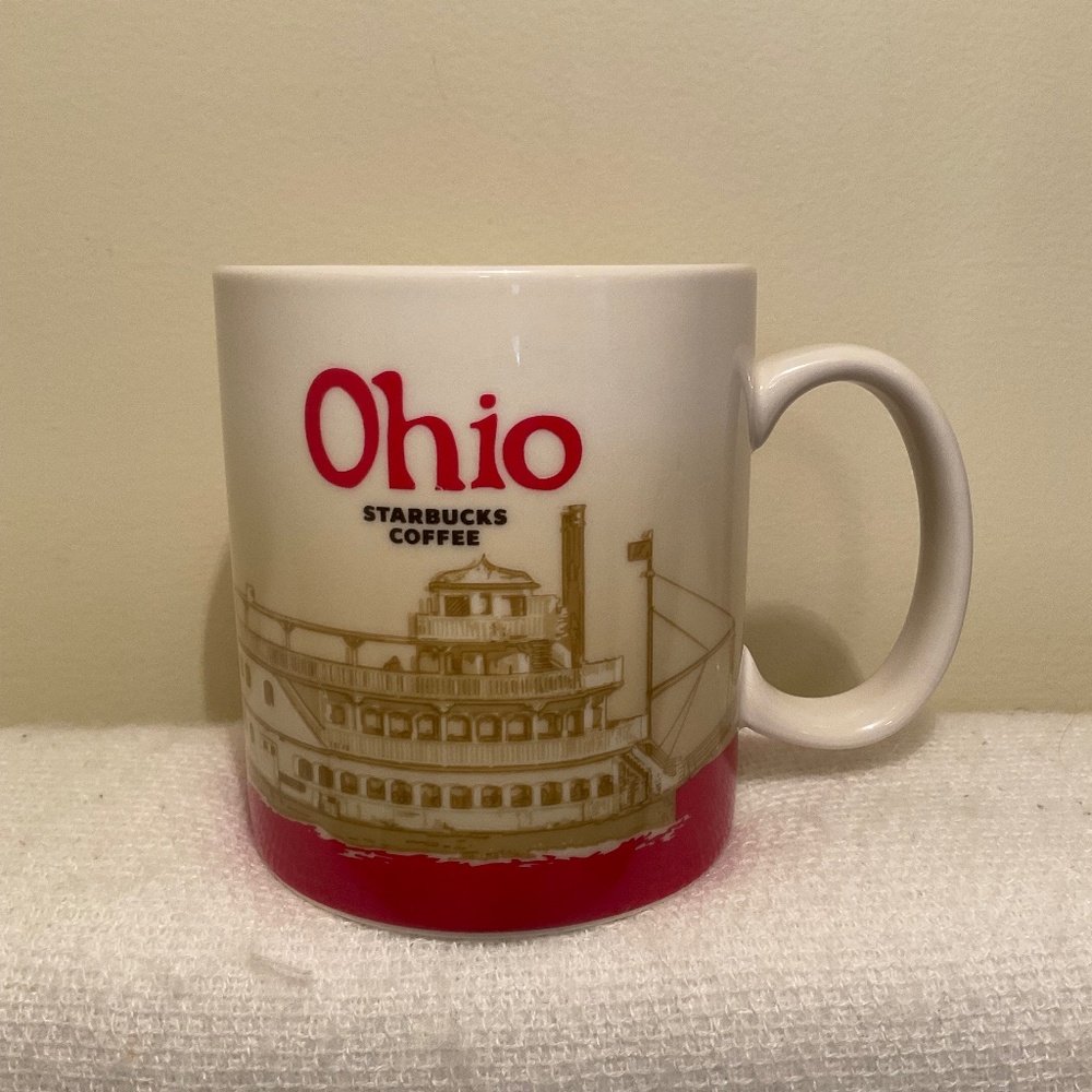 Starbucks Ohio Collector Series 2012 Coffee Tea Mug 16oz